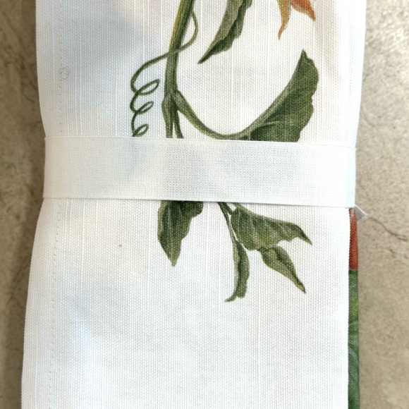 Pottery Barn Rustic Pumpkin Napkins- Set Of 4 - Picture 9 of 10